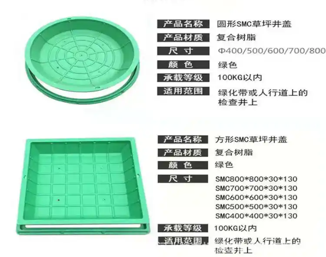 武乡树脂复合种植井盖展示